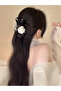 Satin Figured Rose Peg Buckle - 3