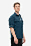 Force Thin Men's Tactical Shirt Iron-On Anti-Sweat Back Mesh Thin Lycra Fabric - 2