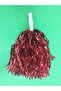 1 Pair of Red and White Pom Poms April 23Rd Celebration Pom Poms White and Red - 3