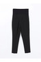 Lcwaikiki Maternity New Black Abdominal Paneled Close Fit Maternity Pants - 2