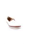 803-D-22Y Women's Flat Comfort Shoes Genuine Leather White - 2