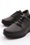 Men's Comfort Shoes Black Leather 47812617 - 4