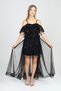 Girl's Black Evening Dress - Elegant and Comfortable - 6