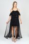 Girl's Black Evening Dress - Elegant and Comfortable - 3