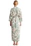 Women's Turquoise Dressing Gown Set 2526 - 6