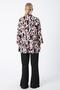 23ds50176al0 Patterned Viscose Women's Tunic with Scarf Collar - 4