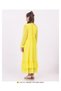 Tulle Long Sleeve Skirt Layered Gathered Chiffon Girl Dress - 4