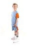 Boy's Wuffle Capri Suit - Sleeve Garnished, Cotton, Ak2526 - 7
