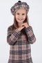 Kids Girl's Trendy Dress with Hat and Flounces Ak2200 - 3
