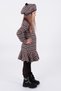 Kids Girl's Trendy Dress with Hat and Flounces Ak2200 - 4