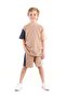 Boy's Wuffle Capri Suit - Sleeve Garnished, Cotton, Ak2526 - 2