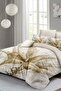 Retro Palm Luxury Double Cotton Satin Duvet Cover Set - 2
