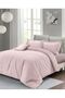 Double Duvet Cover Set with Fitted Sheets Powder Lux Cotton Ranforce