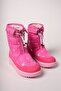 Dicnyr Kids Elastic Snow Boots001245 Fuchsia Patterned - 4