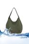 Lonia Women's Khaki Green Canvas Cotton Daily Shoulder Hand Waterproof Tote Bag - 9