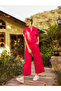 Schiffli Crop Shirt & Wide Leg Pants Co-Ords - 2