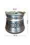 Binbir Copper Embroidered Antique Yogurt Copper Copper 3 lt - 3