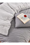 3-Piece Cotton Duvet Cover Set - Single, Double Sided, Soft Colors - 2