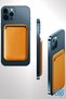 Magsafe Magnetic Card Holder Leather Wallet Card Holder Compatible with All Phone Models - 9