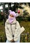 Animal Figured Hat Puffy Beanie Snow Mask Ski&snowboard Balaclava Knitted Beanie Knitted Hat
