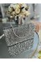 Stone-Embellished Evening Dress Bag Fashion