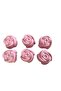 Bybirgül Pink 12-Piece Silicone Mini Rose Cake Mold, Muffin Mold, Airfryer Mold - 12 Pieces