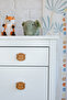 Monkey Pattern (1 Pc) Baby Kids Room Wooden Furniture Cabinet Drawer Handle - 4