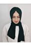 Women's Hijab Drawstring Ready-To-Wear Shawl Emerald - 3