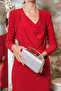 Silver Women's Laser Grip Handle Evening Dress Decoration Evening Bag