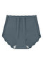 Anthracite Micro Transparent Seamless Panties Thin Elastic High Waist No Trace Corset for Woman