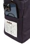 Ponza Navy Blue - حقيبة يد وكتف نسائية منقوشة بأوراق الشجر - 4