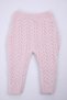 100% Thick Knitwear Girl Boy Baby Kids Winter Beret Bottom Top Wool 3-Piece Set 5800 - 3