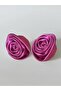Satin Rose One Pair Clip Shoe Accessory - 3