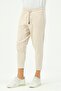 Men's Straight Leg Sweatpants with Back Pocket 783 Stone - 8