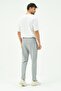 Men's Straight Leg Sweatpants with Side Pockets 780 Gray - 4