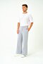 Men's Oversize Elastic Baggy Sweatpants 786 Gray Melange - 5