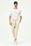 Men's Straight Leg Sweatpants with Back Pocket 783 Stone