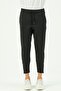 Men's Zippered Leg and Back Pocket Sweatpants 854 Black - 7