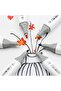 24-Piece Double Sided Marker Pen Set with Box Felted Pen Set Professional Marker Paint - 2