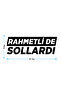 ملصق سيارة مقاس 21 × 9 سم من Rahmetlide Sollardı - حروف زجاجية، نماذج حروف خاصة