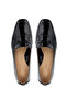 Women's Genuine Leather Black Patent Leather High Heels - 5