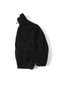 Black Zippered Plush Sweat - 4