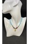 Handmade Brass Apparatus Coral Stone Women's Necklace