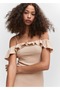 Ruffled knit dress - 6
