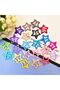Set of 4 Shiny Mixed-Color Star Snap Buckles - Star Snap Buckle - Star Snap Fastener - 2