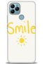 General Mobile Gm 22 Case Hd Printed Case - Smile Solar + Full Screen Protector