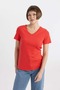 Women's T-Shirt I1080Az/Rd93 Lt.Red