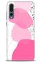 Huawei P20 Pro Case Hd Printed Case - Pink White Black