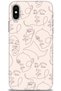 iPhone XS Max Case Hd Printed Case - Woman Silhouette - Mrc