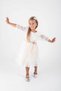 Kids Girls' Buckle Belted Lace Tulle Evening Dress Ak2206 - 5